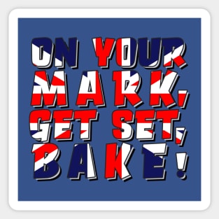 great british bake off Sticker